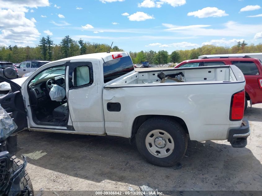 2020 Chevrolet Colorado 2Wd Long Box Wt VIN: 1GCHSBEA6L1226729 Lot: 39386842