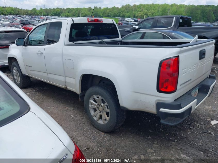 2021 Chevrolet Colorado 2Wd Long Box Lt VIN: 1GCHSCEA9M1202934 Lot: 39386839