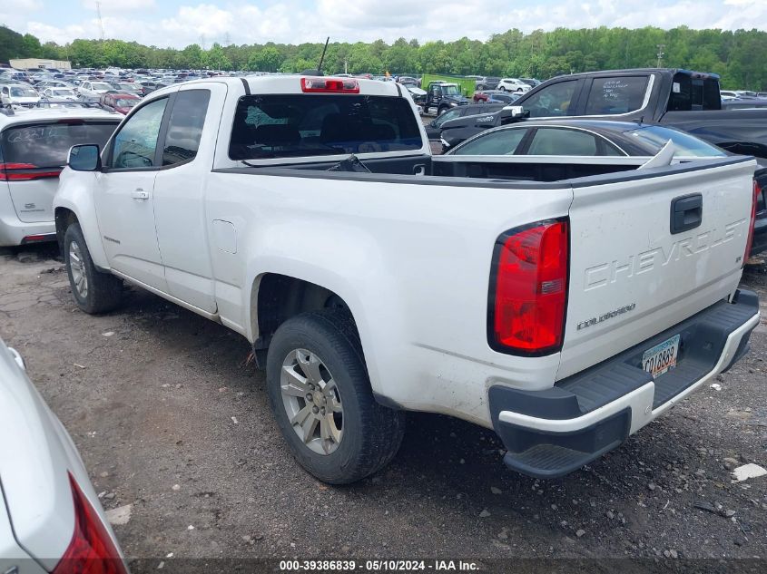 2021 Chevrolet Colorado 2Wd Long Box Lt VIN: 1GCHSCEA9M1202934 Lot: 39386839