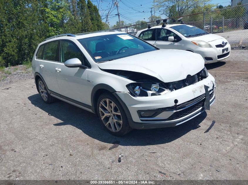 3VWH17AU4HM540693 2017 Volkswagen Golf Alltrack Tsi S/Tsi Se/Tsi Sel