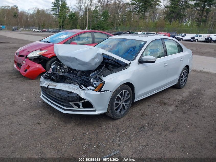 2017 Volkswagen Jetta 1.4T Se VIN: 3VWDB7AJ2HM252768 Lot: 39386863