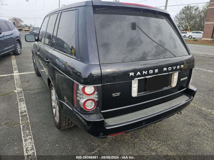 SALMF1E43CA369332 | 2012 LAND ROVER RANGE ROVER