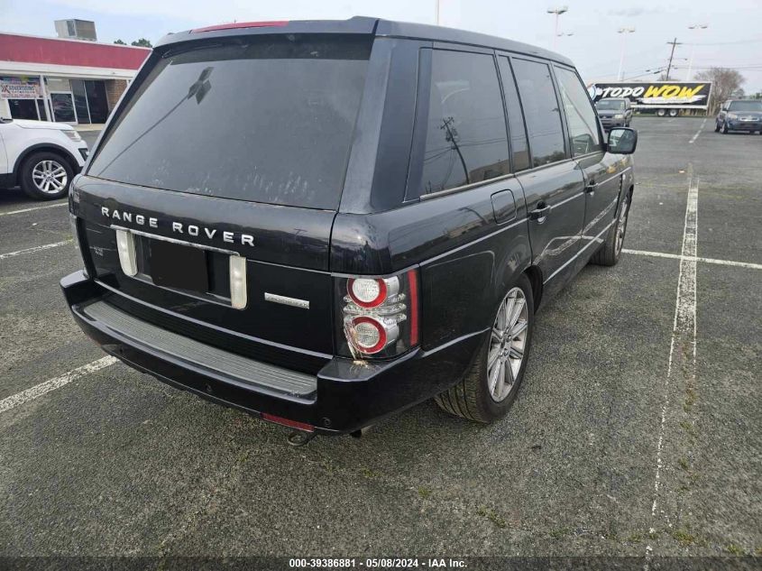 SALMF1E43CA369332 | 2012 LAND ROVER RANGE ROVER