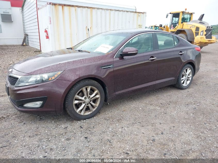 2013 Kia Optima Lx VIN: 5XXGM4A74DG093177 Lot: 39386886