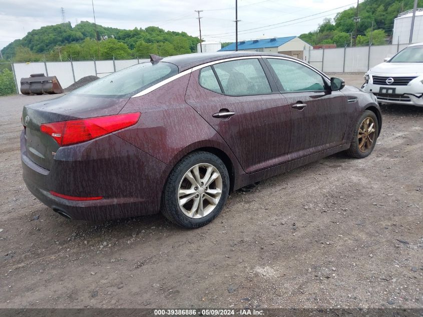 2013 Kia Optima Lx VIN: 5XXGM4A74DG093177 Lot: 39386886