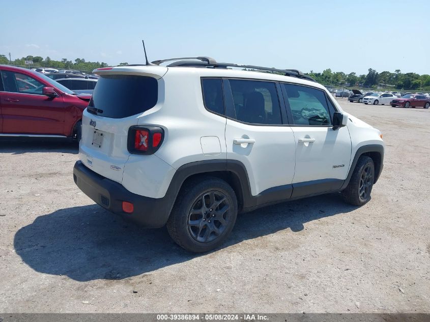 2018 Jeep Renegade Latitude Fwd VIN: ZACCJABB4JPJ33285 Lot: 39386894