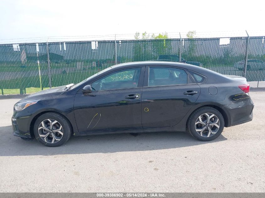 2020 Kia Forte Lxs VIN: 3KPF24AD4LE237325 Lot: 39386902