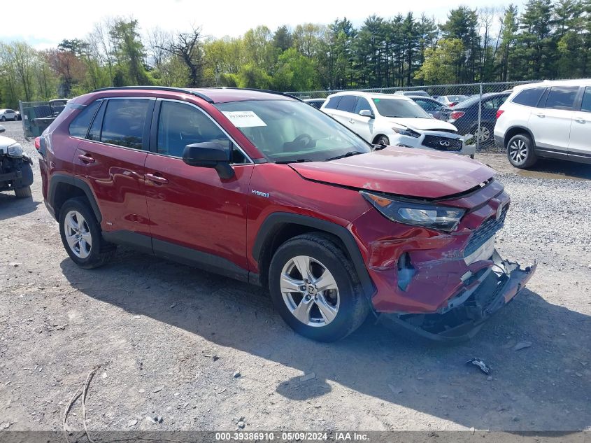 2020 Toyota Rav4 Le Hybrid VIN: JTMLWRFV3LD066512 Lot: 39386910