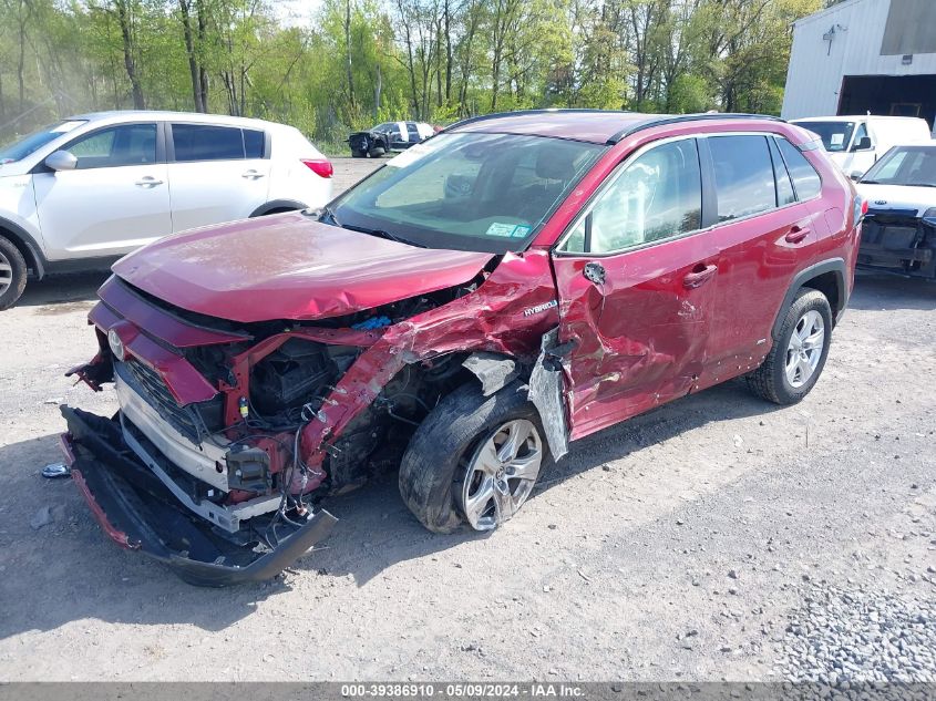 2020 Toyota Rav4 Le Hybrid VIN: JTMLWRFV3LD066512 Lot: 39386910