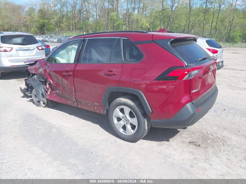 2020 Toyota Rav4 Le Hybrid VIN: JTMLWRFV3LD066512 Lot: 39386910