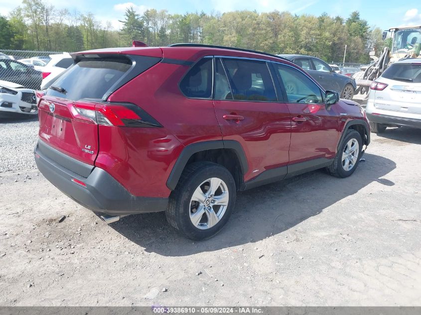 2020 Toyota Rav4 Le Hybrid VIN: JTMLWRFV3LD066512 Lot: 39386910