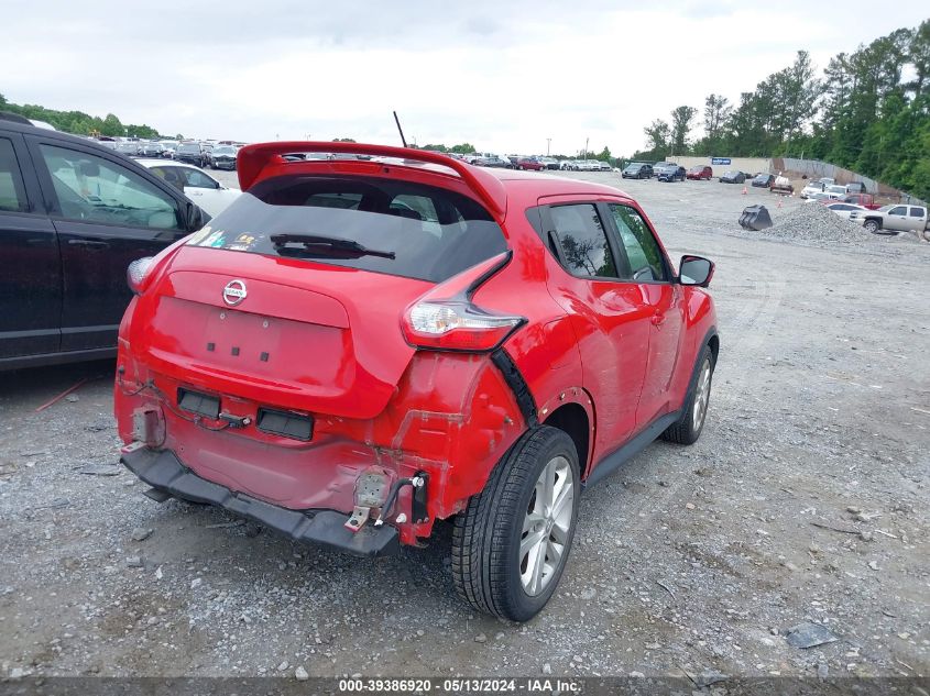 2015 Nissan Juke Sv VIN: JN8AF5MR6FT513225 Lot: 39386920