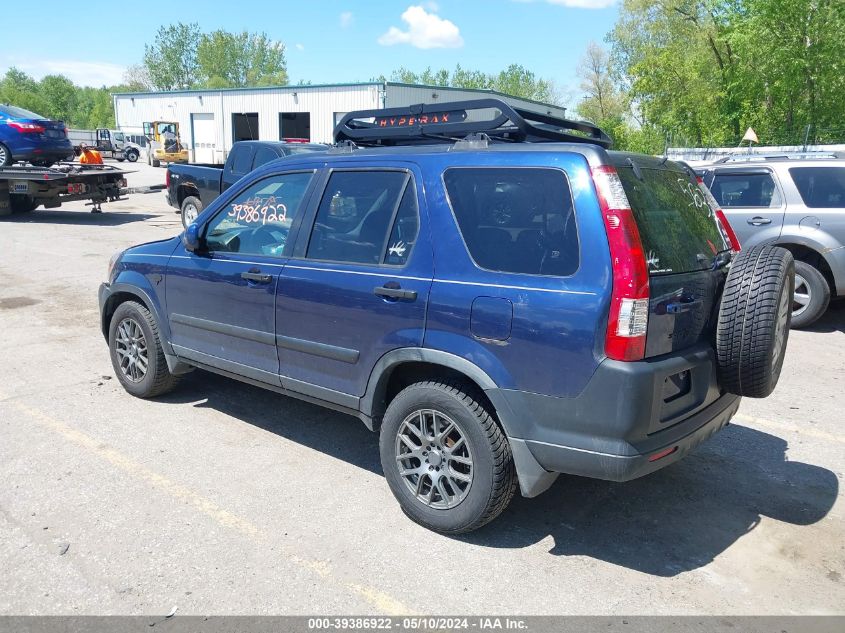 2005 Honda Cr-V Ex VIN: JHLRD78815C015632 Lot: 39386922