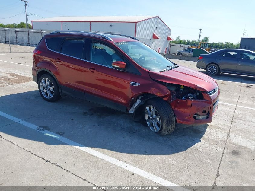 2014 Ford Escape Titanium VIN: 1FMCU0JX6EUD15832 Lot: 39386925