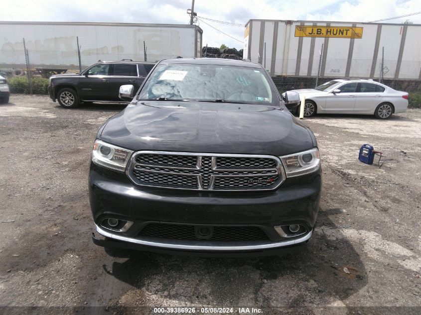 2015 Dodge Durango Citadel VIN: 1C4RDJEG7FC870052 Lot: 39386926