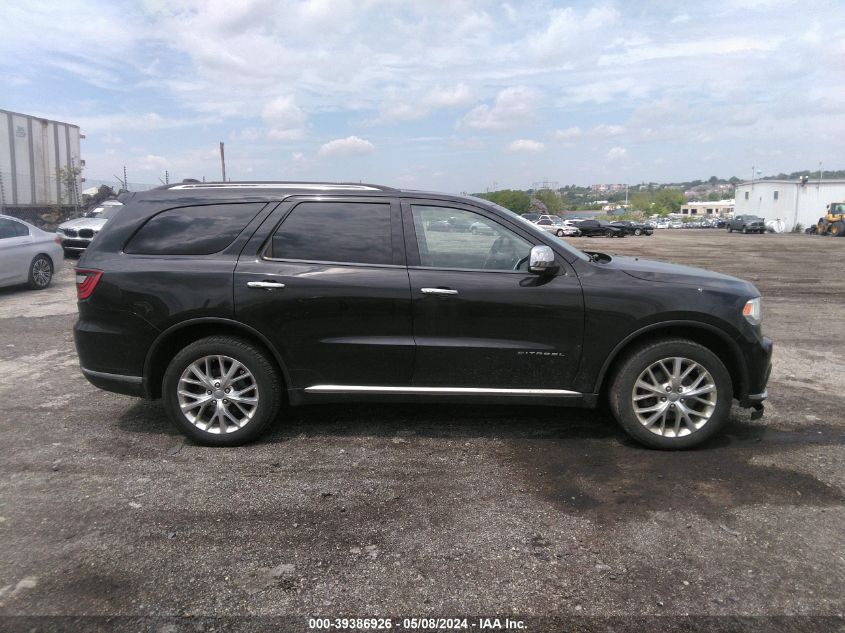 2015 Dodge Durango Citadel VIN: 1C4RDJEG7FC870052 Lot: 39386926