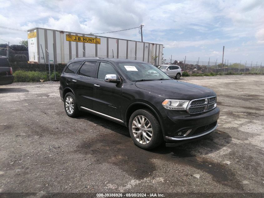 2015 Dodge Durango Citadel VIN: 1C4RDJEG7FC870052 Lot: 39386926