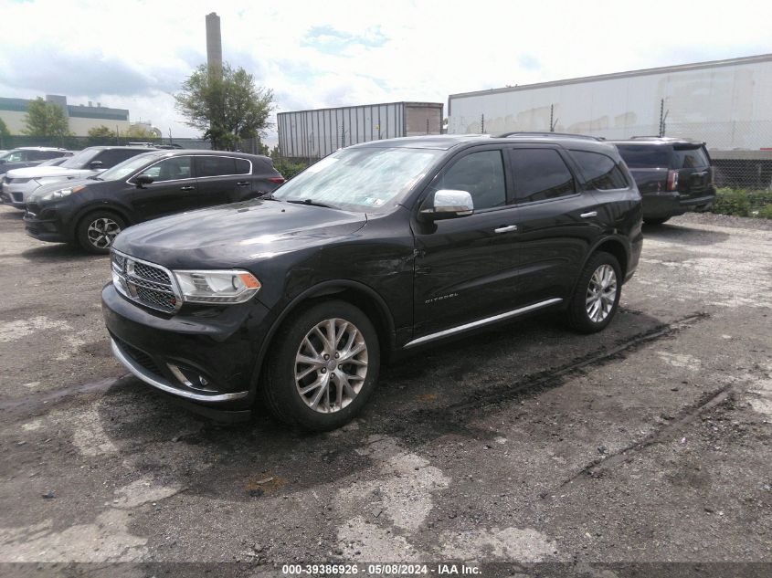 2015 Dodge Durango Citadel VIN: 1C4RDJEG7FC870052 Lot: 39386926