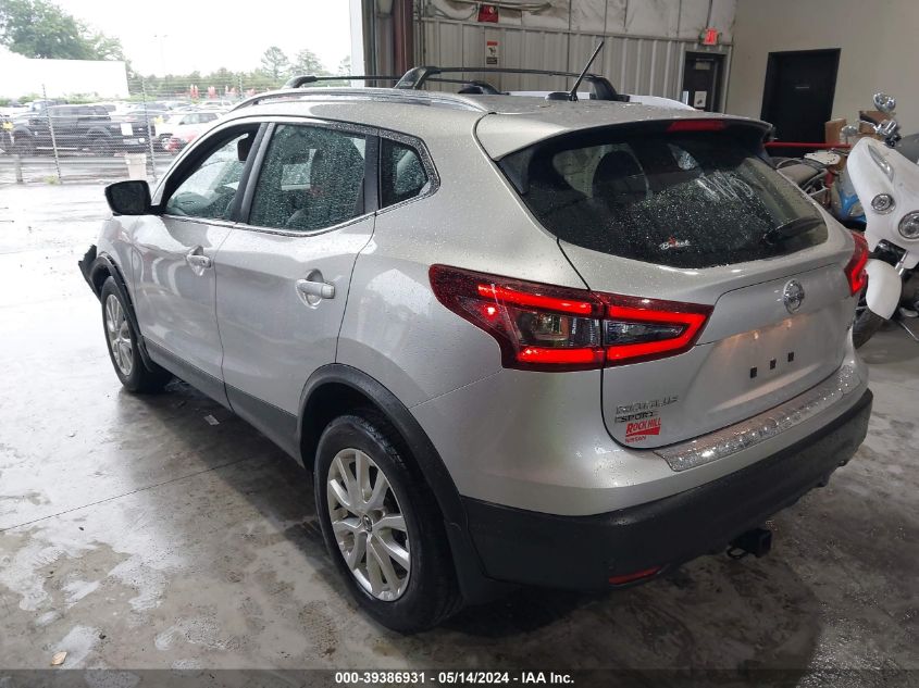 2021 Nissan Rogue Sport Sv Fwd Xtronic Cvt VIN: JN1BJ1BVXMW300557 Lot: 39386931