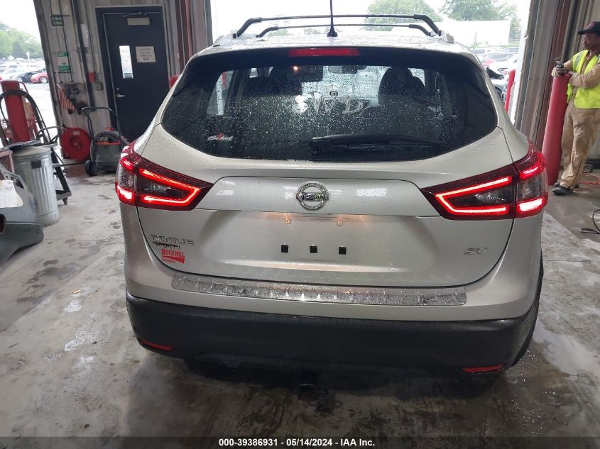 2021 Nissan Rogue Sport Sv Fwd Xtronic Cvt VIN: JN1BJ1BVXMW300557 Lot: 39386931