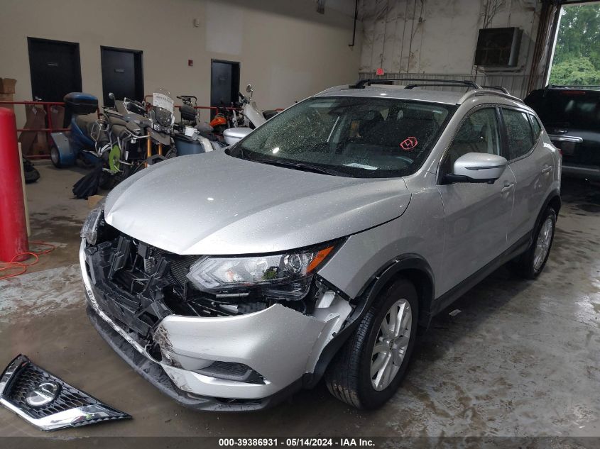 2021 Nissan Rogue Sport Sv Fwd Xtronic Cvt VIN: JN1BJ1BVXMW300557 Lot: 39386931