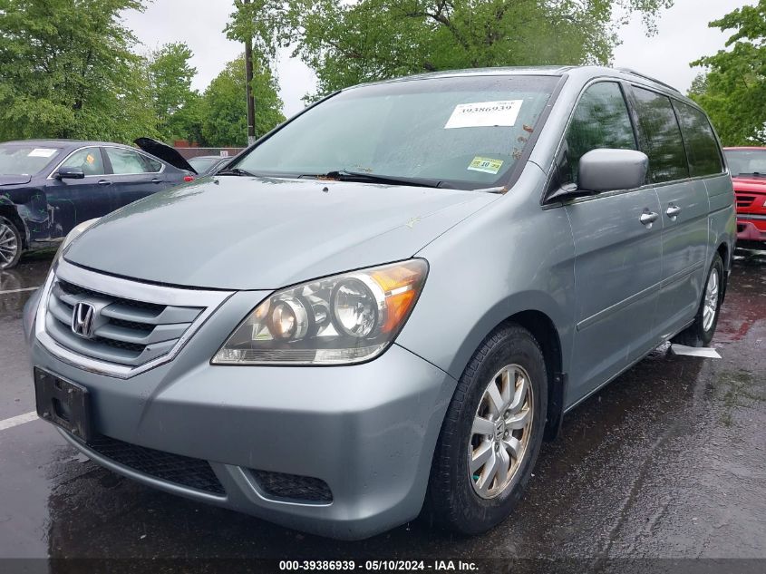 2010 Honda Odyssey Ex-L VIN: 5FNRL3H72AB001431 Lot: 39386939