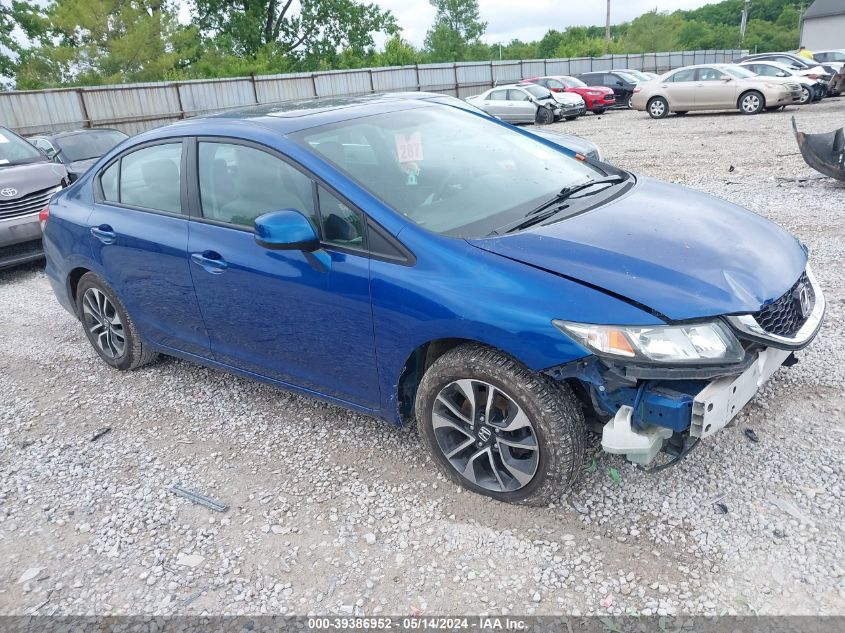 2013 Honda Civic Ex VIN: 19XFB2F87DE000877 Lot: 39386952