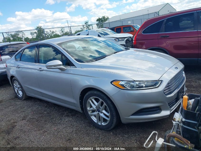 2013 Ford Fusion Se VIN: 3FA6P0H74DR182594 Lot: 39386953