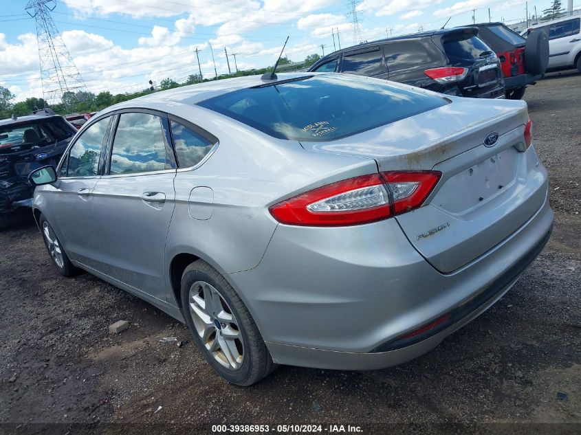 2013 FORD FUSION SE - 3FA6P0H74DR182594