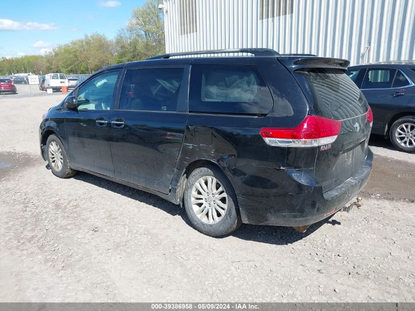 2014 Toyota Sienna Xle V6 8 Passenger VIN: 5TDYK3DC8ES442144 Lot: 39386958