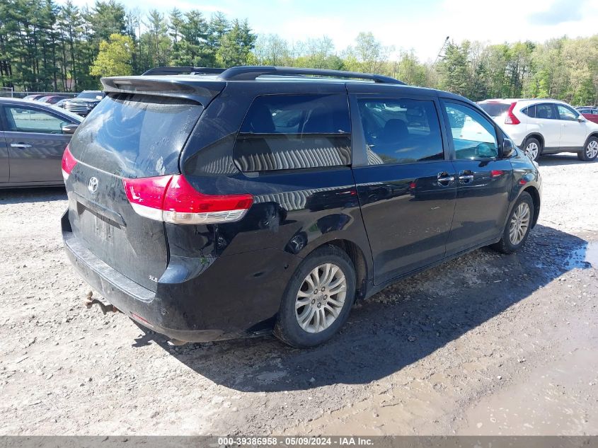 2014 Toyota Sienna Xle V6 8 Passenger VIN: 5TDYK3DC8ES442144 Lot: 39386958