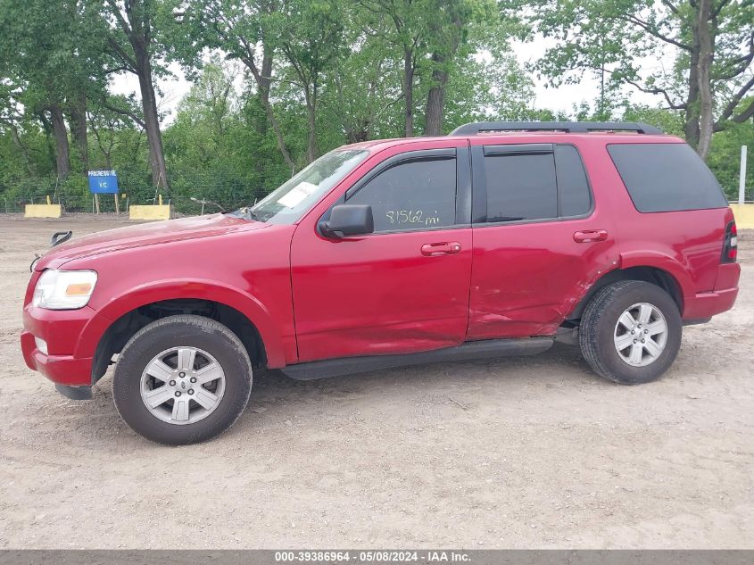 2010 Ford Explorer Xlt VIN: 1FMEU7DE6AUA10580 Lot: 39386964