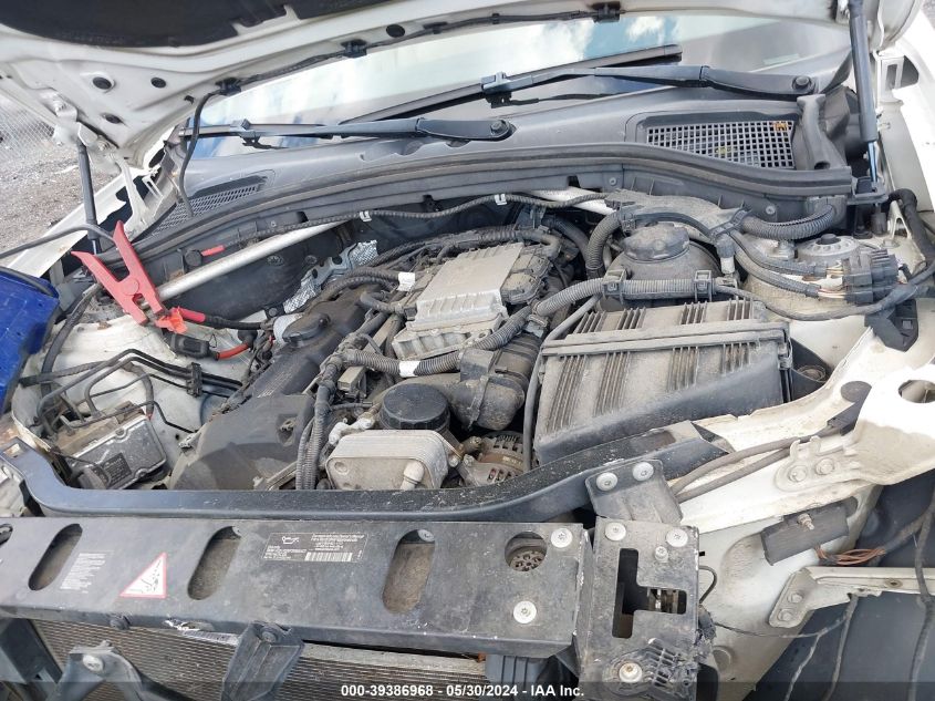 2012 BMW X3 xDrive28I VIN: 5UXWX5C54CL718792 Lot: 39386968