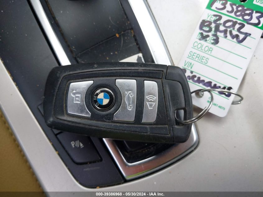 2012 BMW X3 xDrive28I VIN: 5UXWX5C54CL718792 Lot: 39386968