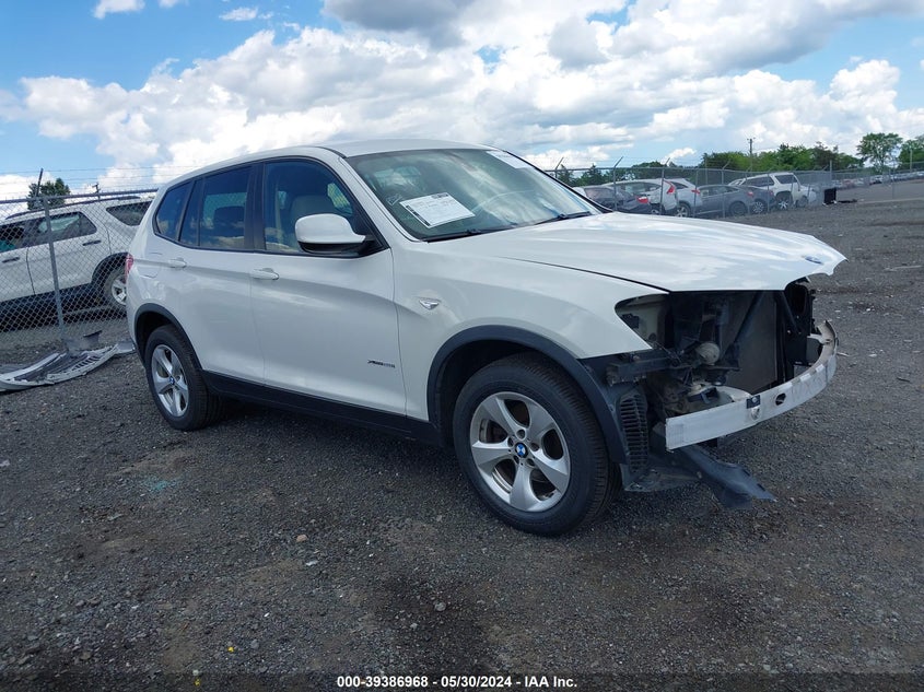 2012 BMW X3 xDrive28I VIN: 5UXWX5C54CL718792 Lot: 39386968