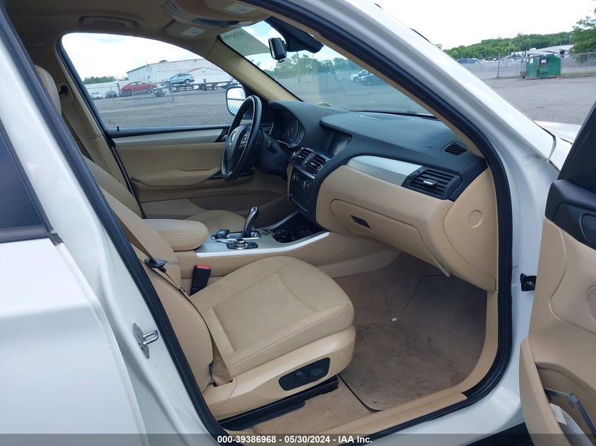 2012 BMW X3 xDrive28I VIN: 5UXWX5C54CL718792 Lot: 39386968