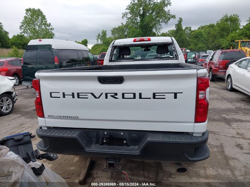 2021 Chevrolet Silverado 3500Hd 4Wd Regular Cab Long Bed Wt VIN: 1GC3YSE72MF296472 Lot: 39386969