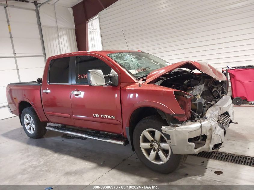 2013 Nissan Titan Sl VIN: 1N6BA0EC3DN302784 Lot: 39386973