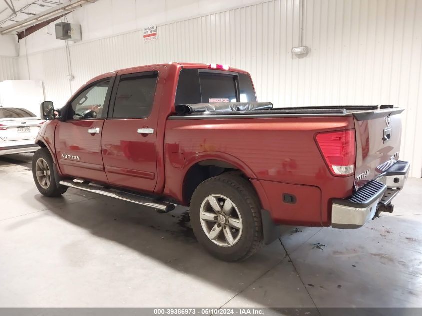 2013 Nissan Titan Sl VIN: 1N6BA0EC3DN302784 Lot: 39386973