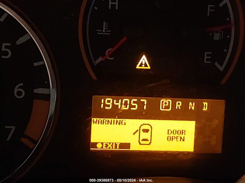 2013 Nissan Titan Sl VIN: 1N6BA0EC3DN302784 Lot: 39386973