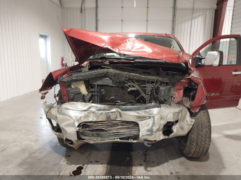 2013 Nissan Titan Sl VIN: 1N6BA0EC3DN302784 Lot: 39386973