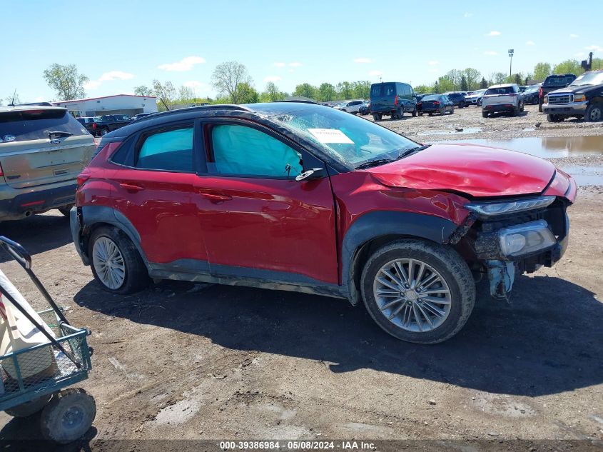 2021 Hyundai Kona Sel VIN: KM8K2CAA5MU623698 Lot: 39386984