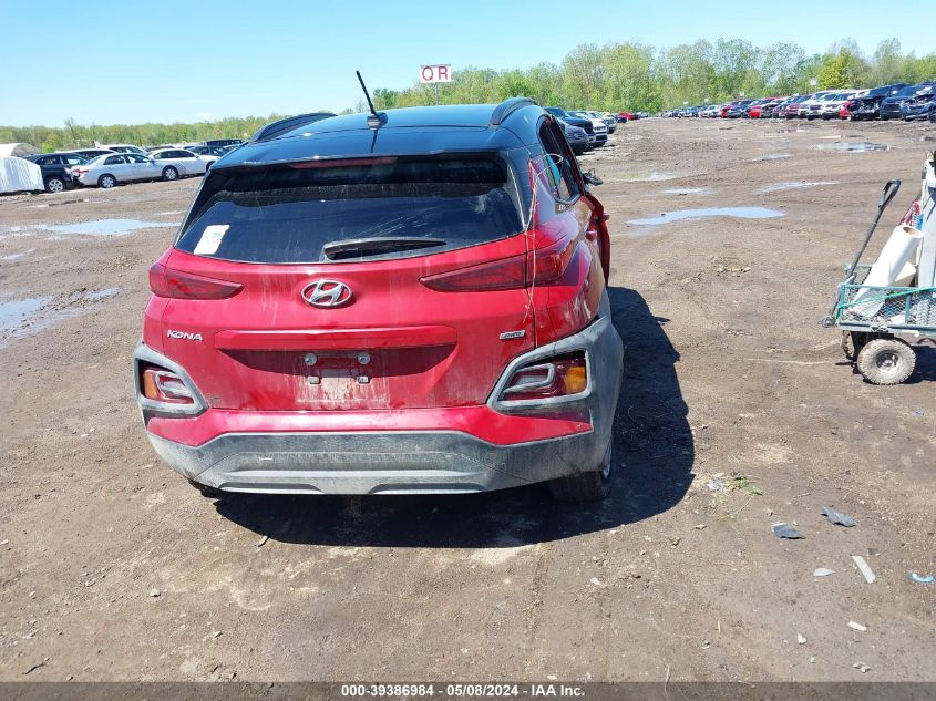 2021 Hyundai Kona Sel VIN: KM8K2CAA5MU623698 Lot: 39386984