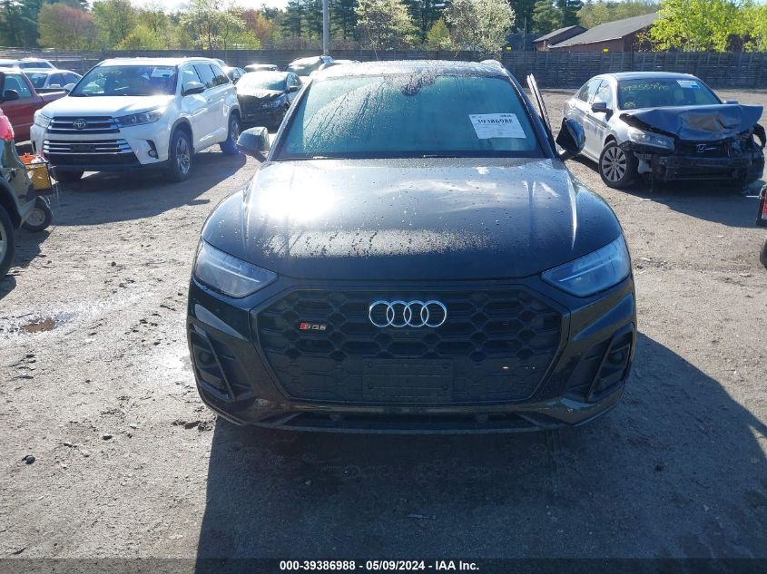 2021 Audi Sq5 Premium Plus Tfsi Quattro Tiptronic VIN: WA1B4AFY5M2036013 Lot: 39386988