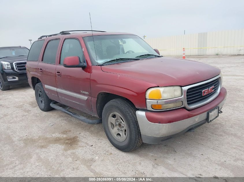 2002 GMC Yukon Sle VIN: 1GKEC13V32R176568 Lot: 39386991