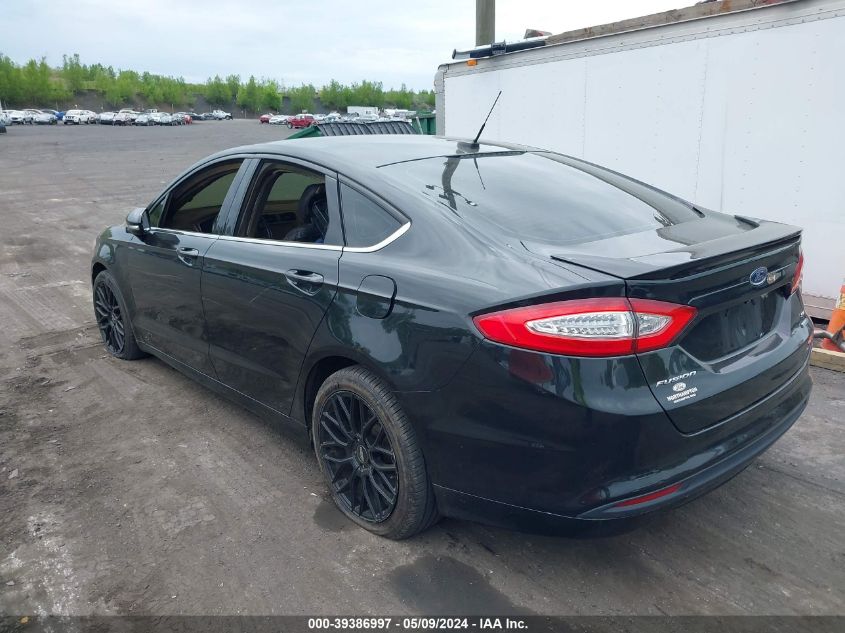 2014 Ford Fusion Se VIN: 3FA6P0HD1ER161242 Lot: 39386997