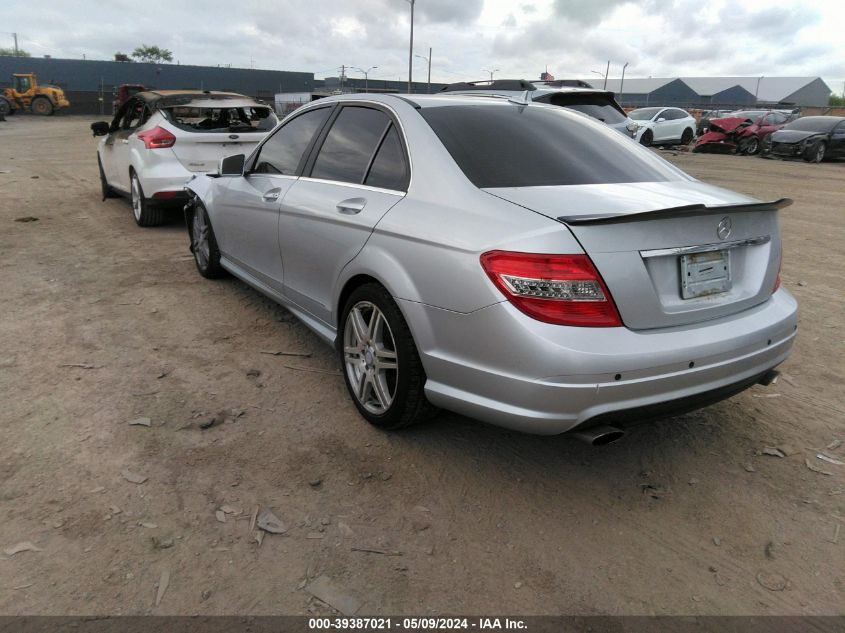 2010 Mercedes-Benz C 300 Luxury 4Matic/Sport 4Matic VIN: WDDGF8BB9AR088477 Lot: 39387021