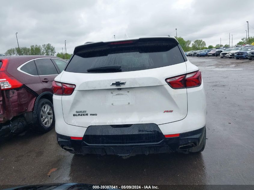 2019 Chevrolet Blazer Rs VIN: 3GNKBJRS3KS640932 Lot: 39387041