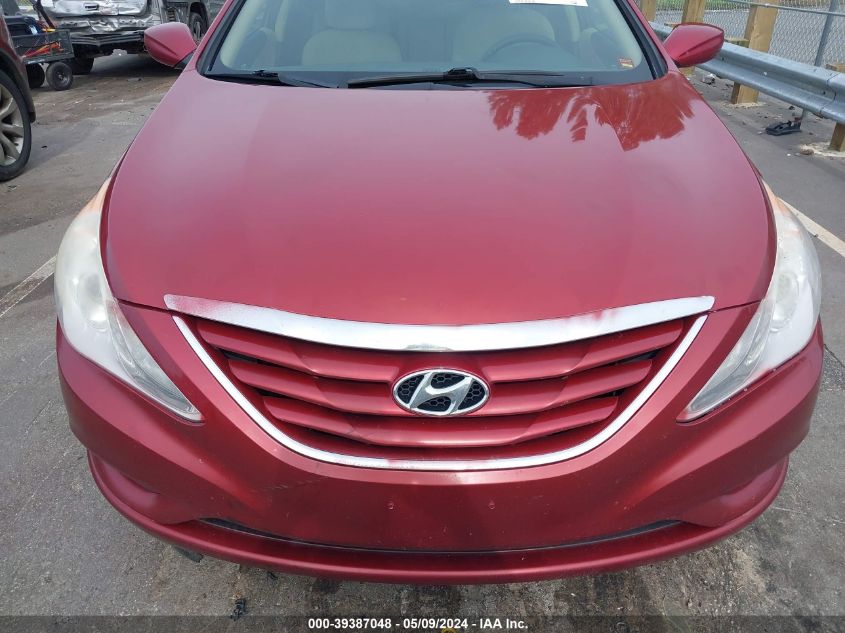 2013 Hyundai Sonata Gls VIN: 5NPEB4AC0DH720262 Lot: 39387048