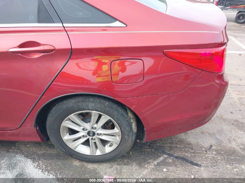 2013 Hyundai Sonata Gls VIN: 5NPEB4AC0DH720262 Lot: 39387048